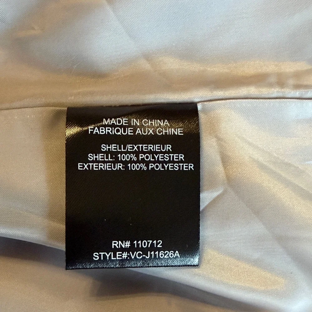 Vigoss Women's Faux Fur Hooded Jacket in Tan NWOT - Picture 6 of 7